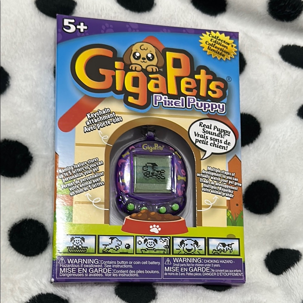 GigaPets Pixel Puppy (Purple)